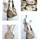 Large Leather Bag 3 Way Convertible Backpack Purse..