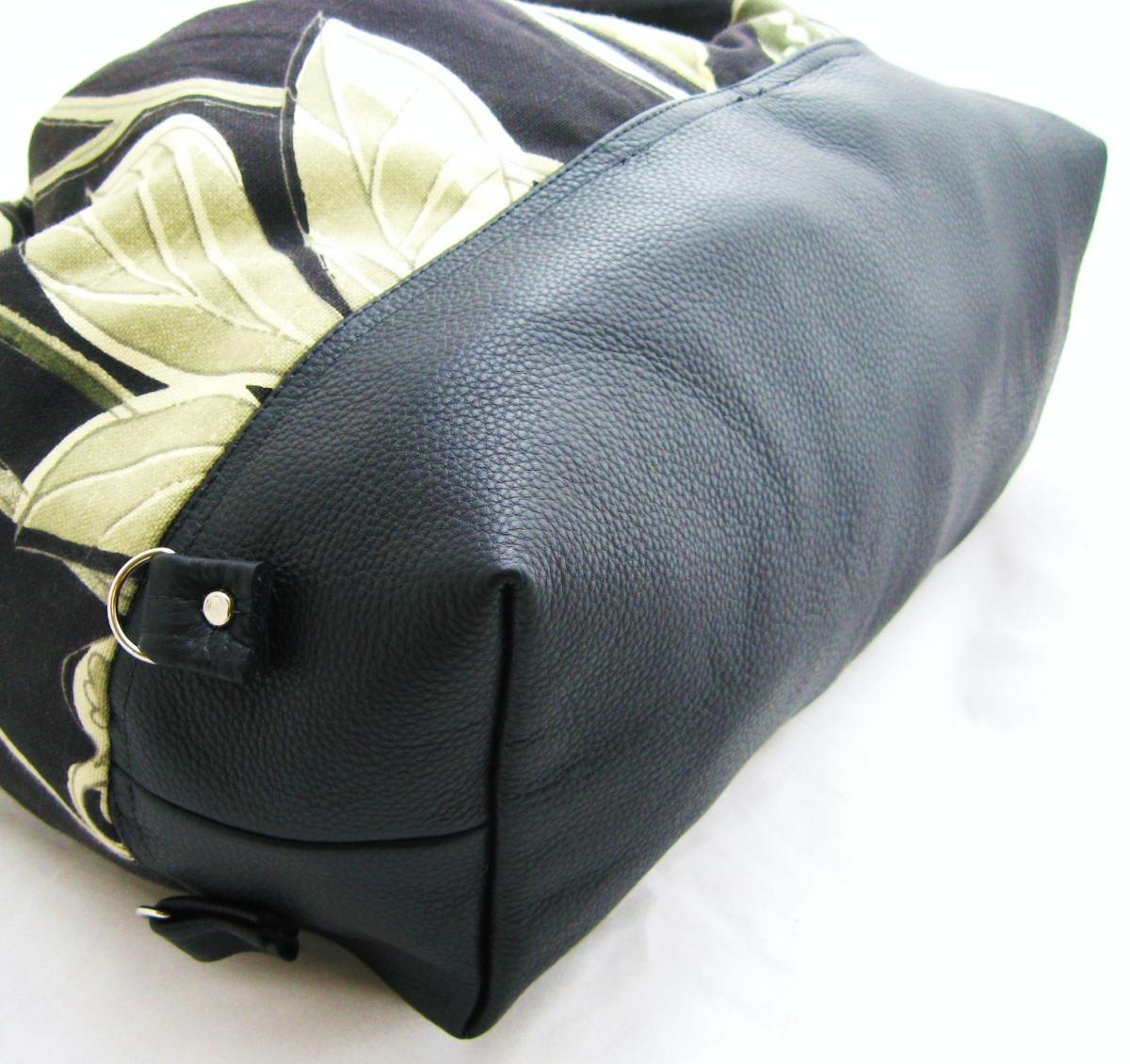 Leather bottom for XL covertible tote